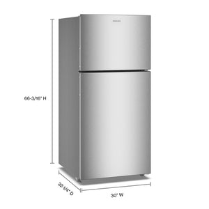 30-Inch Wide Garage Ready Top-Freezer Refrigerator—19 Cu. Ft. #stainless