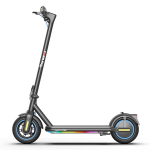5th Wheel - AURAPRO Foldable Electric Scooter w/ 20 mi Max Range and 20 mph Max Speed - Black
