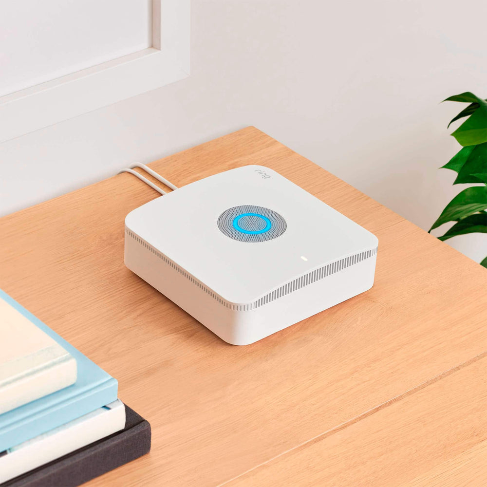 Ring - Alarm Pro Home Security Kit 8 Pieces - White