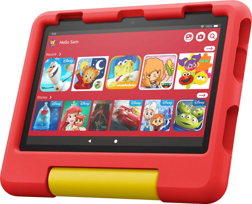 Amazon - Fire HD 8 Kids – Ages 3-7 (2022) 8" HD Tablet 32 GB with Wi-Fi - Disney Mickey Mouse