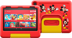 Amazon - Fire HD 8 Kids – Ages 3-7 (2022) 8" HD Tablet 32 GB with Wi-Fi - Disney Mickey Mouse