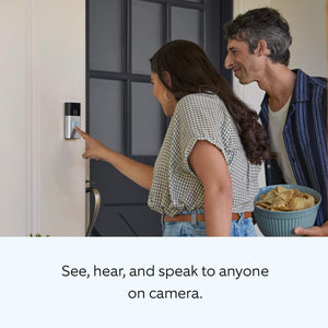 Ring - Battery Doorbell Smart Wifi Video Doorbell - Battery-Powered with Head-to-Toe Video, Live View, and Two-Way Talk - Venetian Bronze