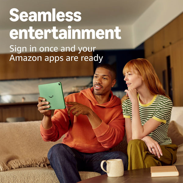 Amazon - Alexa Tablet 11 (All-new), 8GB RAM, 64GB, 11″ stunning 2.5K display, All-day battery, Designed for Alexa+ - Matcha