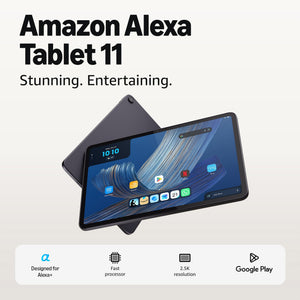 Amazon - Alexa Tablet 11 (All-new), 8GB RAM, 64GB, 11″ stunning 2.5K display, All-day battery, Designed for Alexa+ - Graphite