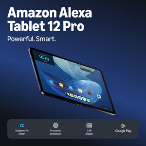 Amazon - Alexa Tablet 12 Pro (All-new), 8GB RAM, 128GB, 12″ stunning 2.8K display, All-day battery, Designed for Alexa+ - Graphite