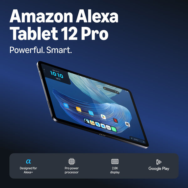 Amazon - Alexa Tablet 12 Pro (All-new), 8GB RAM, 128GB, 12″ stunning 2.8K display, All-day battery, Designed for Alexa+ - Graphite