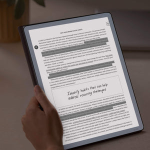 Amazon - Kindle Scribe 32GB (newest model) 11” paper-like display with front light, Write in notebooks, docs, and books - 2025 - Graphite