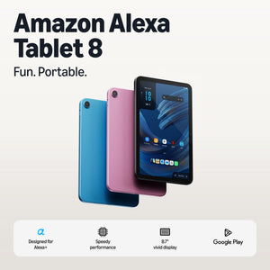 Amazon - Alexa Tablet 8 (all-new), 4GB RAM, 64GB, 8.7″ tablet with vivid display, All-day battery, Designed for Alexa+ - Graphite