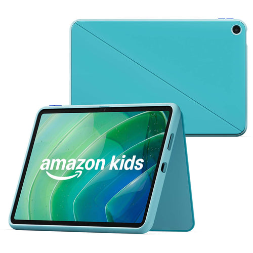 Amazon - Kids Tablet 11 (all-new) ages 6+, 11" 2.5K display, 8GB, includes 1-year Kids+ subscription, parental controls - Aquatic