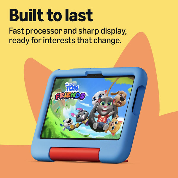Amazon - Kids Tablet 8 (all-new) ages 3+, 8.7" display, includes 1-year Kids+ content subscription, parental controls - Cool Green