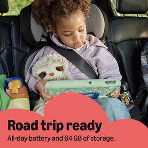 Amazon - Kids Tablet 8 (all-new) ages 3+, 8.7" display, includes 1-year Kids+ content subscription, parental controls - Mystic Mountains