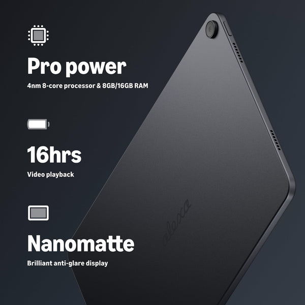 Amazon - Alexa Tablet 12 Pro (All-new), 8GB RAM, 128GB, 12″ 2.8K Nanomatte display, All-day battery, Designed for Alexa+ - Graphite