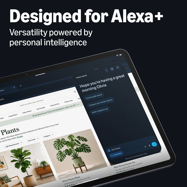 Amazon - Alexa Tablet 12 Pro (All-new), 8GB RAM, 128GB, 12″ 2.8K Nanomatte display, All-day battery, Designed for Alexa+ - Graphite