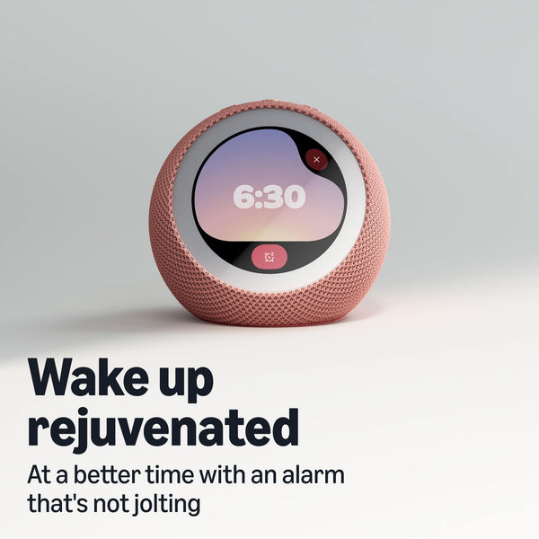 Amazon - Echo Time (all-new), Customizable smart clock, Smart alarms, Ambient sounds, Smart home hub, Designed for Alexa+ - Graphite