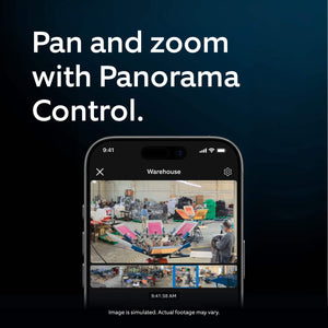 Ring - Elite 180 — Three Retinal 4K Smart Cameras, 180° View, Built for Business, Panorama Control, Plug-In and PoE - Black