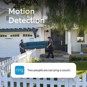 Ring - Battery Doorbell (newest model) Retinal 2K with wide-angle video, up to 6x Zoom, Two-Way Talk, and Built-In Battery - Matte Mocha
