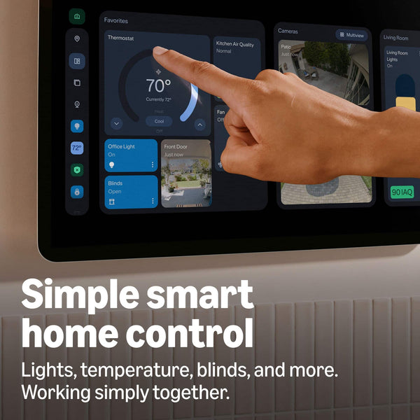 Amazon - Echo Show 16 (newest model), Built-in Fire TV and night vision camera, Wall mount included, Designed for Alexa+ - Standard Display