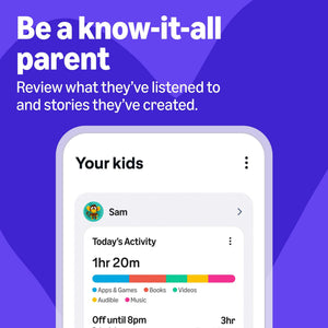 Amazon - Kids Echo Dot (newest model), kid-tuned Alexa, 1 year of Kids+ included, parental controls, sleep support - Octopus