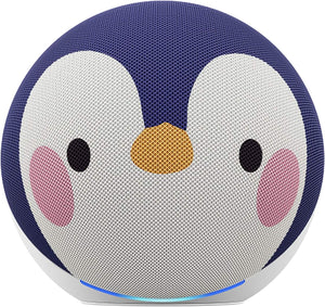 Amazon - Kids Echo Dot (newest model), kid-tuned Alexa, 1 year of Kids+ included, parental controls, sleep support - Penguin