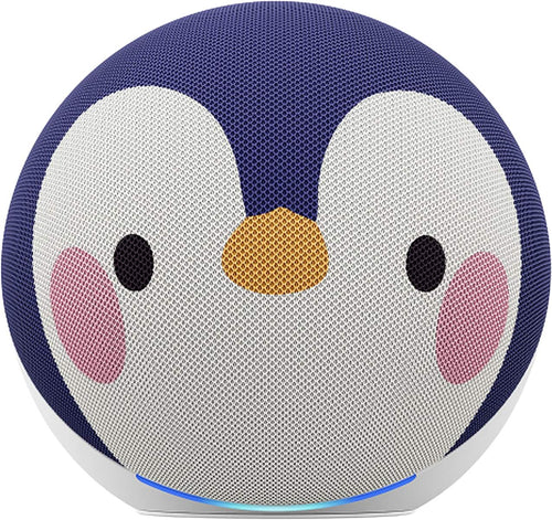 Amazon - Kids Echo Dot (newest model), kid-tuned Alexa, 1 year of Kids+ included, parental controls, sleep support - Penguin
