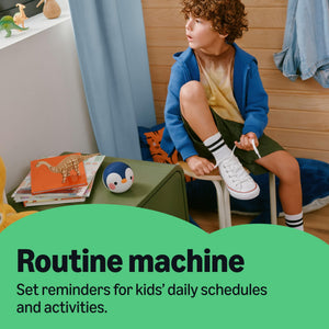Amazon - Kids Echo Dot (newest model), kid-tuned Alexa, 1 year of Kids+ included, parental controls, sleep support - Penguin