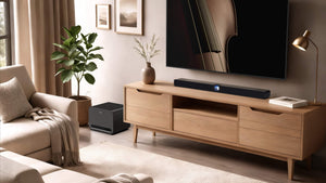 WiiM - 3.0.2 Channel Smart Soundbar with Dolby Atmos - Glossy Black