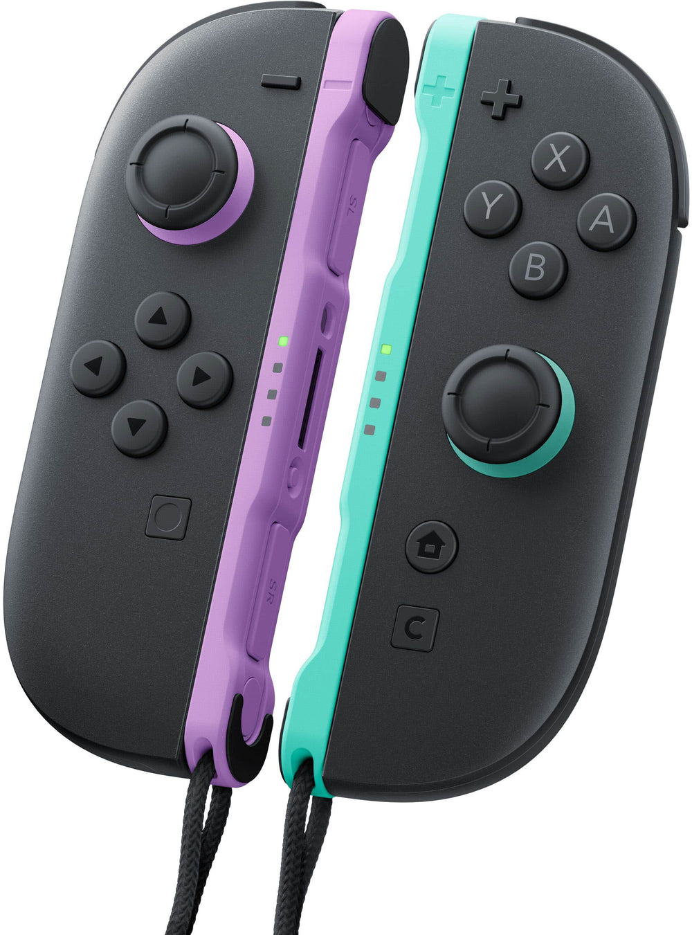 Nintendo - Joy-Con 2 (L)/(R) Light Purple / Light Green - Multi