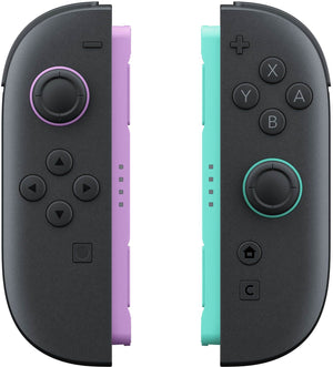 Nintendo - Joy-Con 2 (L)/(R) Light Purple / Light Green - Multi