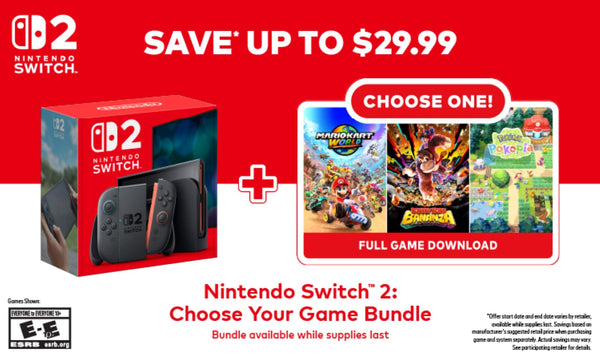 Switch 2: Choose Your Game Bundle