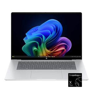HP - OmniBook 5 - 16" 2K OLED Touch-Screen Laptop - Snapdragon X Plus (2024) - 16GB Memory - 1TB SSD - Copilot+ PC - Glacier Silver