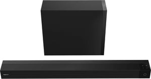 Toshiba - C210WR 2.1 Channel Soundbar with Wireless Subwoofer, Dolby Audio - Black