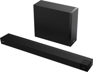 Toshiba - C210WR 2.1 Channel Soundbar with Wireless Subwoofer, Dolby Audio - Black