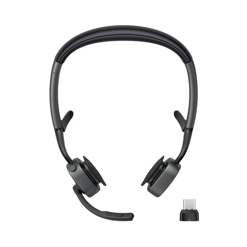 Shokz - OpenMeet2 UC, Wireless Bone Conduction Headset, USB-C - Black