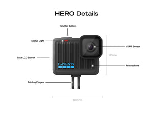 GoPro - HERO Action Camera - Black