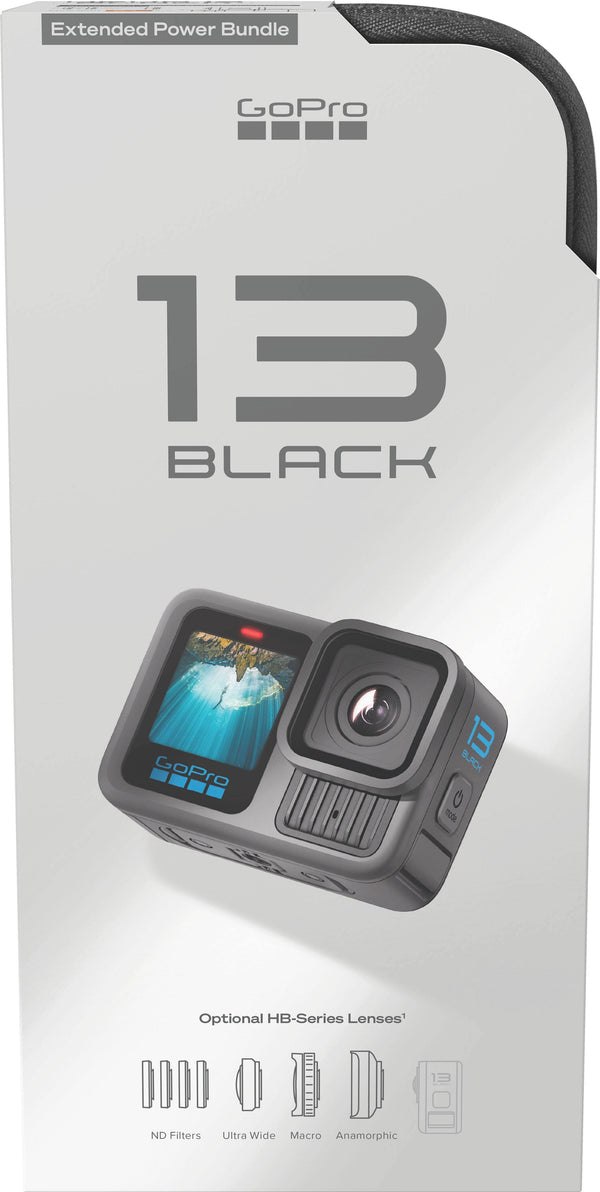 GoPro - HERO13 Black Extended Power Bundle - Black