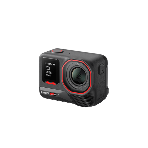 Insta360 - Ace Pro2 Action Camera Flash Print Bundle - Black