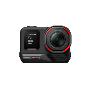 Insta360 - Ace Pro2 Action Camera Flash Print Bundle - Black
