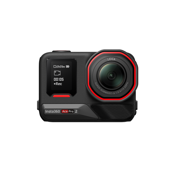Insta360 - Ace Pro2 Action Camera Flash Print Bundle - Black