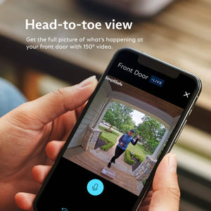 SimpliSafe - Video Doorbell Series 2 - Black