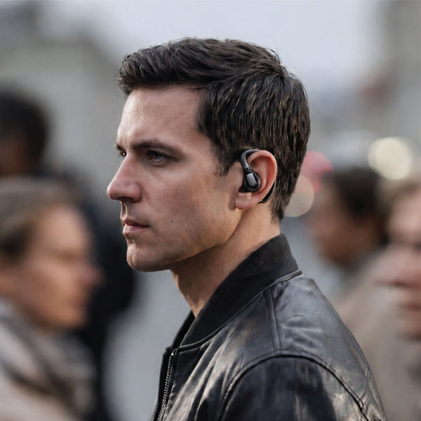 Coby - Wireless Headset with case - Black