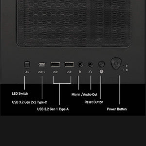 MSI - Codex R2 Gaming Desktop - Intel i5-14400F 2024 - 16GB Memory - NVIDIA GeForce RTX 5060 - 1TB SSD Storage - Black