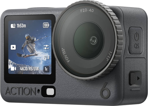 DJI - Osmo Action 6 Adventure Camera Combo - Black