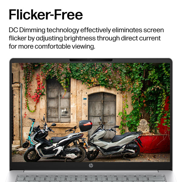 HP - OmniBook 3 - 14" 2K Touchscreen Laptop - Snapdragon X - 16GB Memory - 512GB SSD - Copilot+ PC - Glacier Silver
