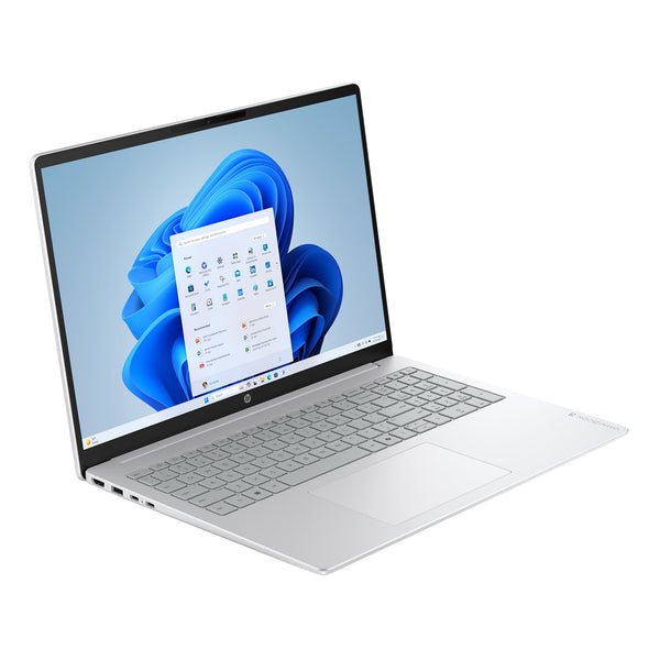 HP - OmniBook 3 - 16" 2K Touchscreen Laptop - AMD Ryzen 5 40 - 16GB Memory - 256GB SSD - Glacier Silver