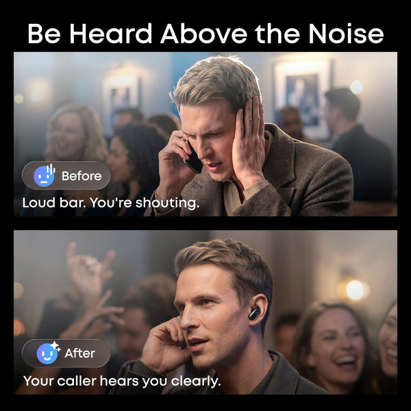 Anker - Soundcore Liberty 5 Pro Max True Wireless Noise Cancelling Bluetooth In-Ear Earbuds - Black