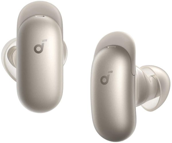 Anker - Soundcore Liberty 5 Pro Max Noise Cancelling Earbuds with AI-Note Taker Case - Gold