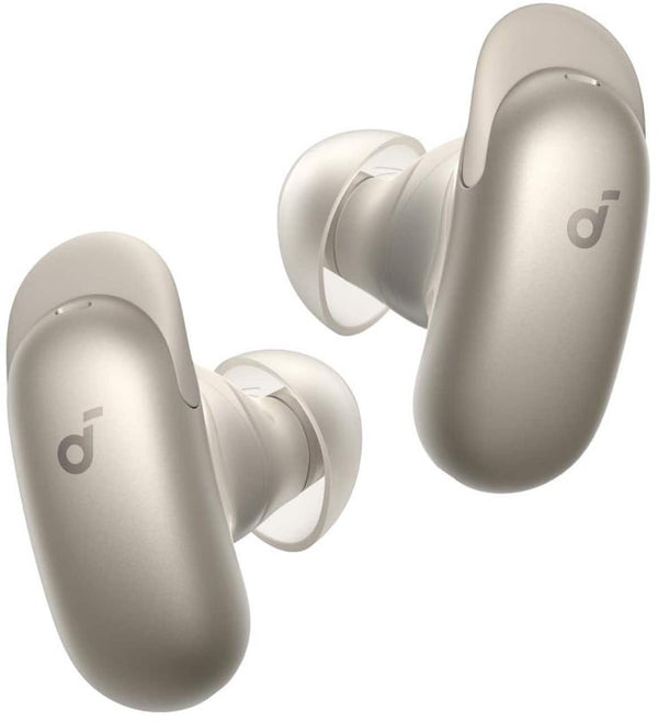 Anker - Soundcore Liberty 5 Pro Max Noise Cancelling Earbuds with AI-Note Taker Case - Gold