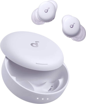 Soundcore - by Anker Sleep A30 Special Sleep Bluetooth In-Ear Earbuds Fall Asleep with Calm Soundscapes and Smart Noise Cancelling - Mist Lilac