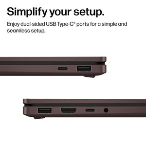 HP - OmniBook X Flip 2-in-1 - 14" 2K OLED Touchscreen Laptop - AMD Ryzen AI 5 430 (2026) - 16GB Memory - 512GB SSD - Copilot+ - Deep Espresso