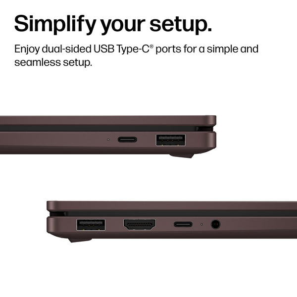 HP - OmniBook X Flip 2-in-1 - 14" 2K OLED Touchscreen Laptop - AMD Ryzen AI 5 430 (2026) - 16GB Memory - 512GB SSD - Copilot+ - Deep Espresso
